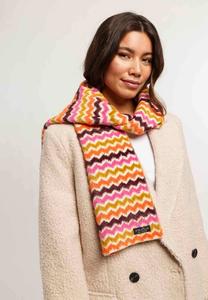 Шарф FRAAS RETRO ZICKZACK, Exotic Orange/Orange