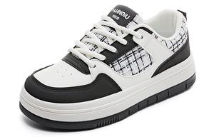 Кроссовки HUANQIU Skateboarding Shoes Women's Low-top, черный