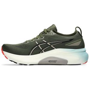 Кроссовки мужские Gel-Kayano 31 с низким верхом, зеленые/черные Asics
