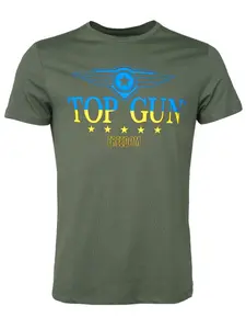 Футболка TOP GUN "TG22011", оливковый