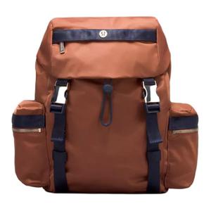Lululemon Нейлоновый рюкзак Mini Unisex Bronze & True Marine Blue
