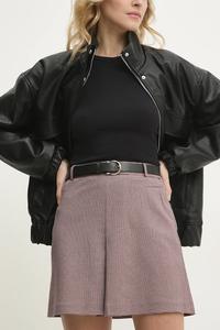 Хлопковая юбка Answear.Lab, красный