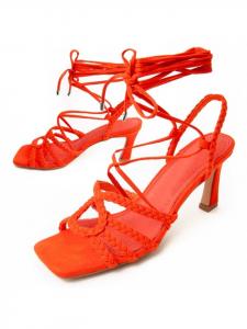 Сандалии Sanddal8 оранжевого цвета Montevita