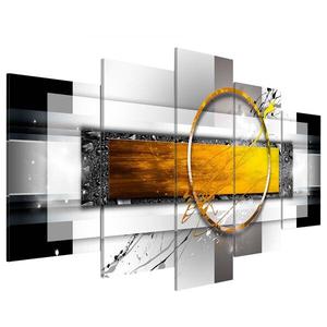 Картина из акрилового стекла Artgeist Golden Shot, 50 см цвет schwarz/gelb