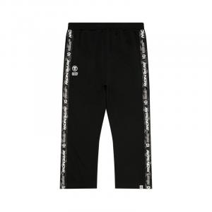 Штаны *A Bathing APE с регулируемым поясом Aape, черный