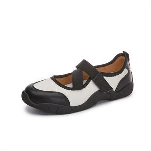 D Fuse Scandinavia Mary Jane Shoes 3cm Women's D:FUSE SCANDINAVIA, бежевый черный