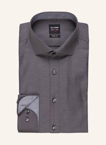 Рубашка пятого уровня по фигуре Olymp, серый