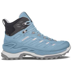 Женские ботинки Lowa Women's Innovo GTX Mid трекинговые на шнуровке, голубой