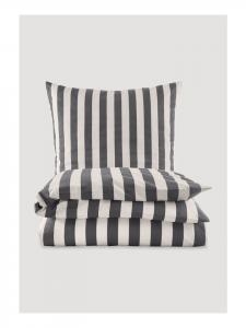 Постельное белье Hessnatur Renforcé Set CANNES aus reiner Bio Baumwolle, антрацит