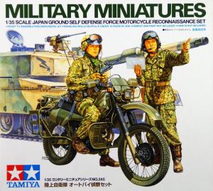 Мотоциклетный разведывательный набор Tamiya 35245 1:35 Jgsdf