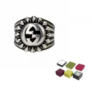 GUCCI Переплетающееся G серебряный перстень