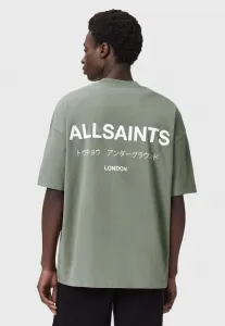 Футболка с принтом команды андеграунда Allsaints, Spring Green