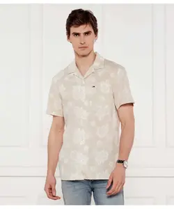 Рубашка Regular fit Tommy Jeans, бежевый