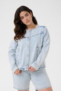 Куртка межсезонная KAFFE CURVE Maia, Blue Denim