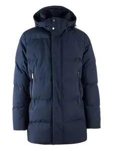 Стеганая куртка с капюшоном Paul & Shark, синий