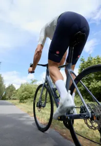 Велошорты entrata bibshort Castelli, Belgian Blue