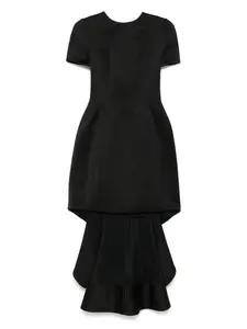 Платье асимметричного кроя Givenchy, черный