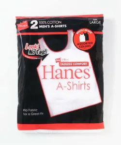 Hanes/(M) Майка из плотной резинки (2 шт.)