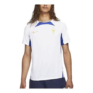Футболка джерси france strike dri fit training Nike, белый