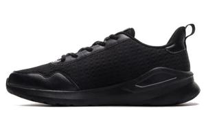 Кроссовки мужские низкие черный/золотой Qiaodan