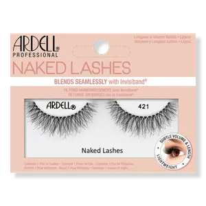 Накладные ресницы Naked #421, черный цвет Ardell