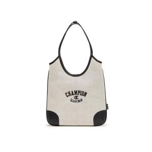 Champion Сумка из ткани и искусственной кожи унисекс черно-белый канвас средний голубой деним полосатый канвас серо-черный, Black White Canvas