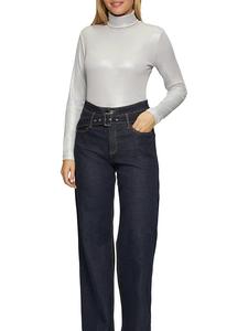 Лонгслив comma, серебряный