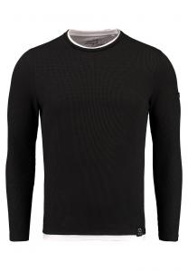 Вязаный свитер STEFANO ROUND Key Largo, цвет black