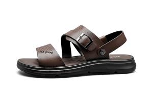 Пляжные сандалии для мужчин HLA, коричневый