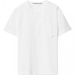 Обычная футболка женская Alexander Wang, белый