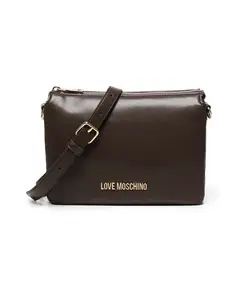 Сумка через плечо Love Moschino, коричневый