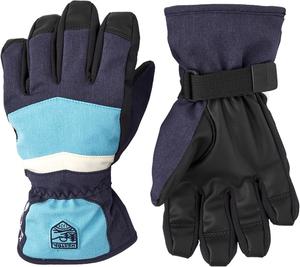 Варежки Hestra Gore-Tex Atlas Junior для мальчиков и девочек. Утепленные водонепроницаемые варежки для зимних видов спорта., Navy