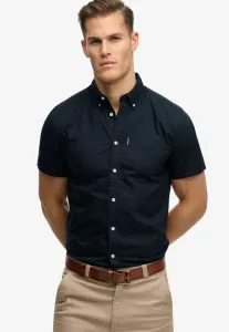 Рубашка с коротким рукавом в стиле оксфорд от essentials Superdry & Co, Eclipse Navy