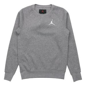 Толстовка Air Jordan Fleece Lined Stay Warm Sports Round Neck Pullover Gray, серый