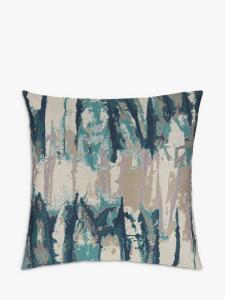 Подушка Takara Harlequin, Teal / Ink