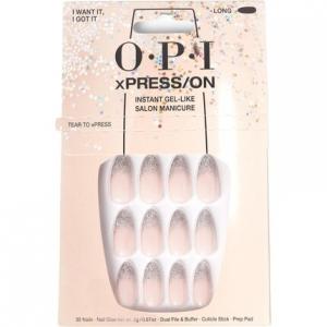 XPRESS/ON Press On Nails & Cuticle Oil 30 шт. Многоразовые накладные ногти со сроком носки до 14 дней. Глубоко питательный гель-лак для салонного маникюра. Телесный лак для ногтей. Хочу это, получаю это OPI