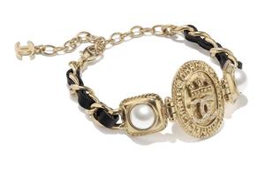 CHANEL Браслет унисекс золотой