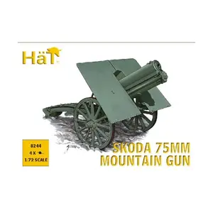 75-мм горная пушка Skoda, Historical Plastic Military Figures - WWI (1:72) (Hat Industries)