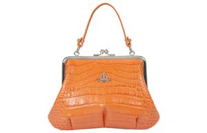 Vivienne Westwood Сумка-пельмень из телячьей кожи