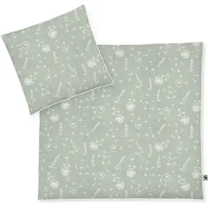 Детское постельное белье Julius Zöllner «Детское и детское постельное белье из 100% органического хлопка», доступно в размерах 80х80+35х40см и 100х135+40х60см, цвет Wildflower