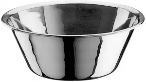 Салатница PINTINOX "Профессиональная", нержавеющая сталь 18/10, коническая форма, можно мыть в посудомоечной машине Ø 24 см, цвет edelstahlfarben