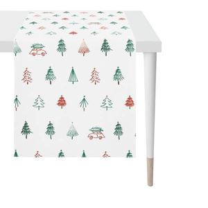 Настольный бегун Apelt Winterwelt Typ E, 48x5x140 см цвет weiß/grün