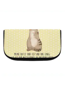 Косметичка Mr. & Mrs. Panda, желтый пастельный