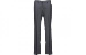 Брюки костюмные мужские черно-серые EMPORIO ARMANI