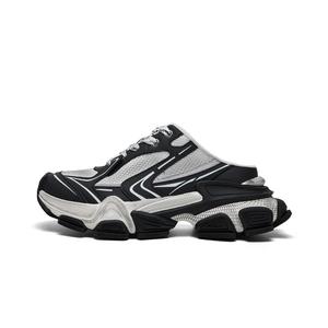 Женские сандалии с закрытым носком и резиновой подошвой, устойчивые к истиранию CHERYKALLY, Phantom Black