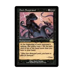 CCG Тёмные подозрения (клавиша R), MTG - Planeshift