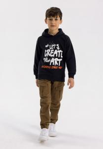 Брюки-карго POCKETS MINOTI, коричневый