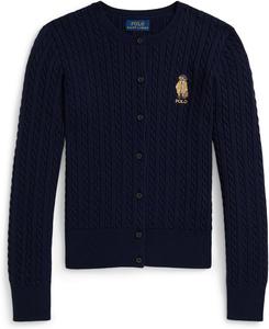 Кардиган Polo Ralph Lauren Kids Polo Bear Mini-Cable Cotton Cardigan, цвет Cruise Navy
