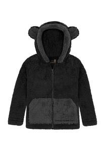 Детская плюшевая куртка «Барвас» normani, цвет Schwarz Monate