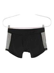 Трусы-боксеры Maison Close из тюля с сетчатыми вставками, черный